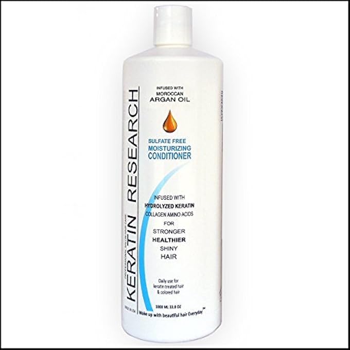 ENJOY LUXURY CONDITIONER INFUSED WITH MOROCCAN ARGAN OIL, SULFATE FREE 1 LITER BOTTLE MADE IN USA